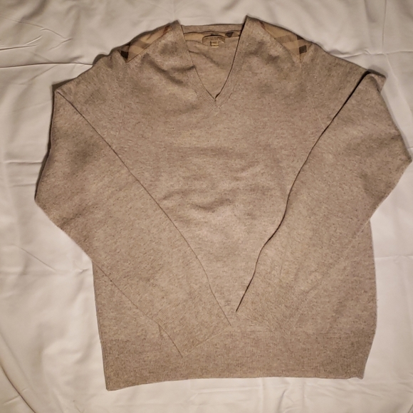 Burberry Other - Burberry Men's Cashmere v-neck sweater- XL